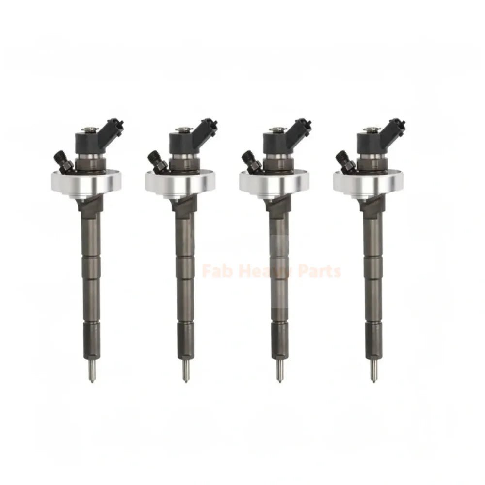 4 Pieces Fuel Injector 7701061090 for Nissan Engine ZD3 Renault Mascott 2004 - 2007 - Fab Heavy Parts