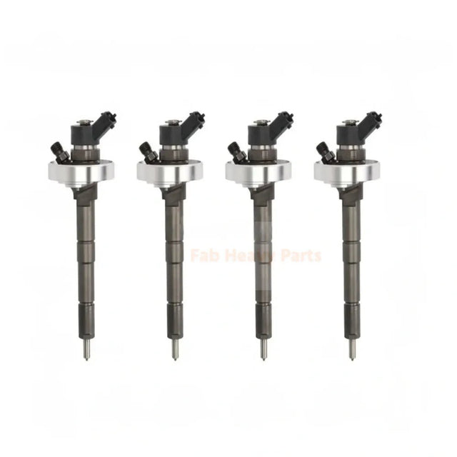 4 Pieces Fuel Injector 7701061090 for Nissan Engine ZD3 Renault Mascott 2004 - 2007 - Fab Heavy Parts