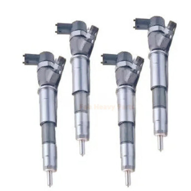 4 Pieces Fuel Injector 95517506 166005070R 0445110375 for Nissan Primastar Opel Vivaro Renault Trafic II Vivaro 2006 - 2014 - Fab Heavy Parts