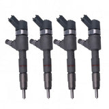 Injecteur de carburant MIU802884, 4 pièces, pour moteur Yanmar 4TNV98C 4TNV98CT, pelle Hitachi ZAXIS60USB-5N ZAXIS75US-5N ZAXIS85USB-5N