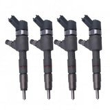 4 Pieces Fuel Injector MIU802884 for Yanmar Engine 4TNV98C 4TNV98CT Hitachi Excavator ZAXIS60USB-5N ZAXIS75US-5N ZAXIS85USB-5N - Fab Heavy Parts