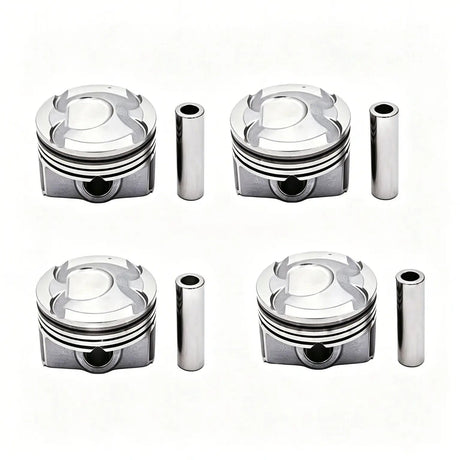 4 Pieces Piston & Pin 23041-2E300 for Hyundai Sonata Hyb 2011-2016 - Fab Heavy Parts
