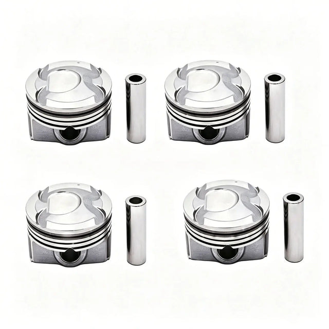 4 Pieces Piston & Pin 23041-2E300 for Hyundai Sonata Hyb 2011-2016 - Fab Heavy Parts