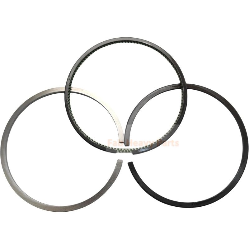 4 Piston Ring Set 65.02503 - 8033 Fits For Doosan Engine DB33 - Fab Heavy Parts