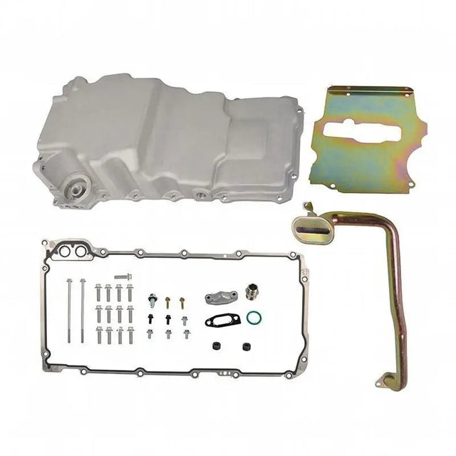 4" Stroke 6.0 Quarts Holley Oil Pan 302 - 3 for Chevy Engine LS1 LS2 LS3 4.8L 5.3L 6.0L 6.2L Camaro - Fab Heavy Parts