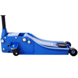 4 Ton Low Profile Hydraulic Floor Jack 8000 lbs Capacity Lifting Range 2.5' - 20' - Blue - Fab Heavy Parts