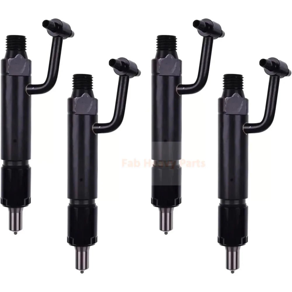 4 X Fuel Injector 729470 - 53103 Fits for Yanmar Engine 4JHZAE 4JH 4JHE 4JHYE 4JHZ - Fab Heavy Parts