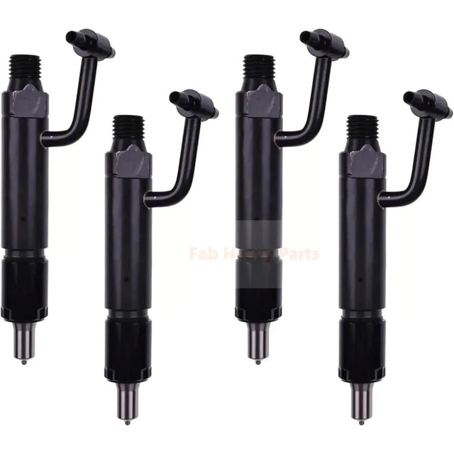 4 X Fuel Injector 729470 - 53103 Fits for Yanmar Engine 4JHZAE 4JH 4JHE 4JHYE 4JHZ - Fab Heavy Parts