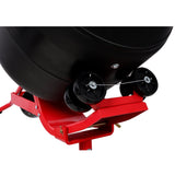 4.0 CUFT/110V Portable Electric Concrete Mixer Heavy Duty Power Cement Mixing Machine for Mortar Poly Drum 110V/60Hz ETL Certificated - Fab Heavy Parts