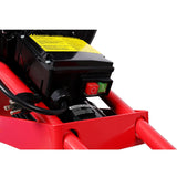 4.0 CUFT/110V Portable Electric Concrete Mixer Heavy Duty Power Cement Mixing Machine for Mortar Poly Drum 110V/60Hz ETL Certificated - Fab Heavy Parts