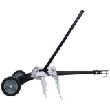 40 - Inch Lawn Sweeper Tow Behind Dethatcher - Black - Fab Heavy Parts