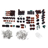400 Piece Deutsch DT Connector Plug Kit for 14 - 16 AWG Stamped Contacts Kit - Fab Heavy Parts