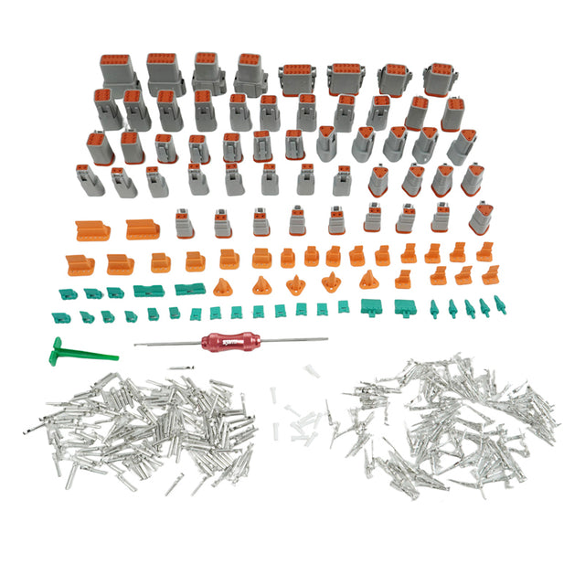 416 Piece Deutsch DT Connector Kit & Removal Tools