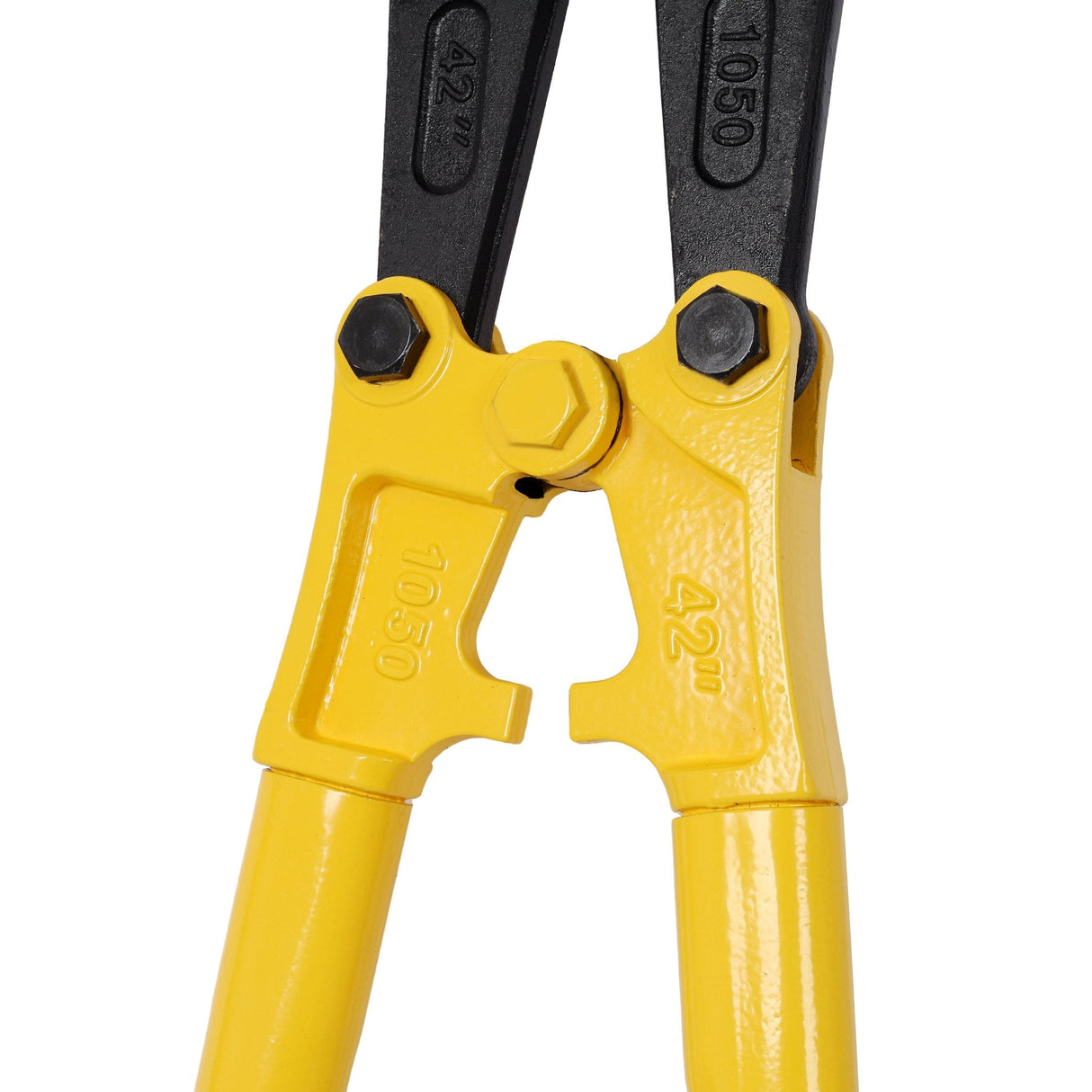 42" Heavy - Duty Medium Bolt Cutter for Fence, Steel Wire, Chain, Screws, Rivets & Medium Padlocks, Ergonomic Soft Rubber Grip Handle - Fab Heavy Parts