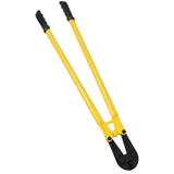 42" Heavy - Duty Medium Bolt Cutter for Fence, Steel Wire, Chain, Screws, Rivets & Medium Padlocks, Ergonomic Soft Rubber Grip Handle - Fab Heavy Parts