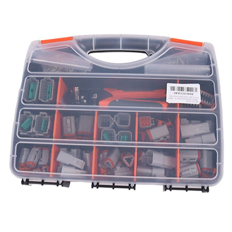 432 Piece Deutsch DT Connector 14 - 16 AWG Solid Contacts Kit & Tools - Fab Heavy Parts