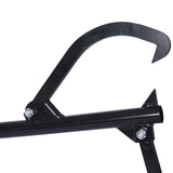Metal Timber Jack Triple Thick Log Lifter Heavy-Duty 48"--Black