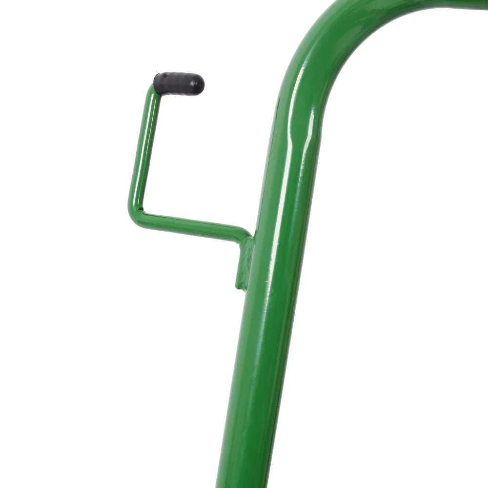 440lbs Capacity Cylinder Cart Welding Cylinder Hand Truck Large Dual Oxygen Tank - Green - Fab Heavy Parts