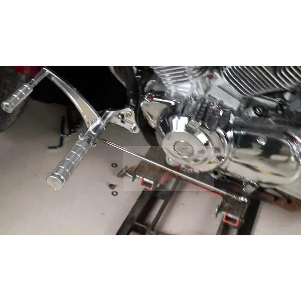 4.5" Forward Controls Footrest Fits for Yamaha Virago XV125 V - Star 250 1997 - 2004 - Fab Heavy Parts