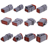 450 Piece Deutsch DT Connector Plug Kit for 14 - 20 AWG Stamped Contacts Kit - Fab Heavy Parts