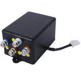 4500 lb Electric Winch 12V Waterproof Synthetic Rope Trailer with Wired and Wireless Remote - Fab Heavy Parts