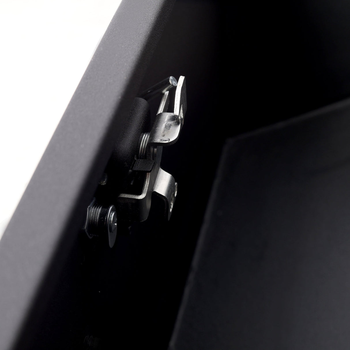 46“X18”X14.5“ Trailer Tongue Box with Lock and Keys Heavy Duty Steel 6.7 CUFT Capacity - Black - Fab Heavy Parts