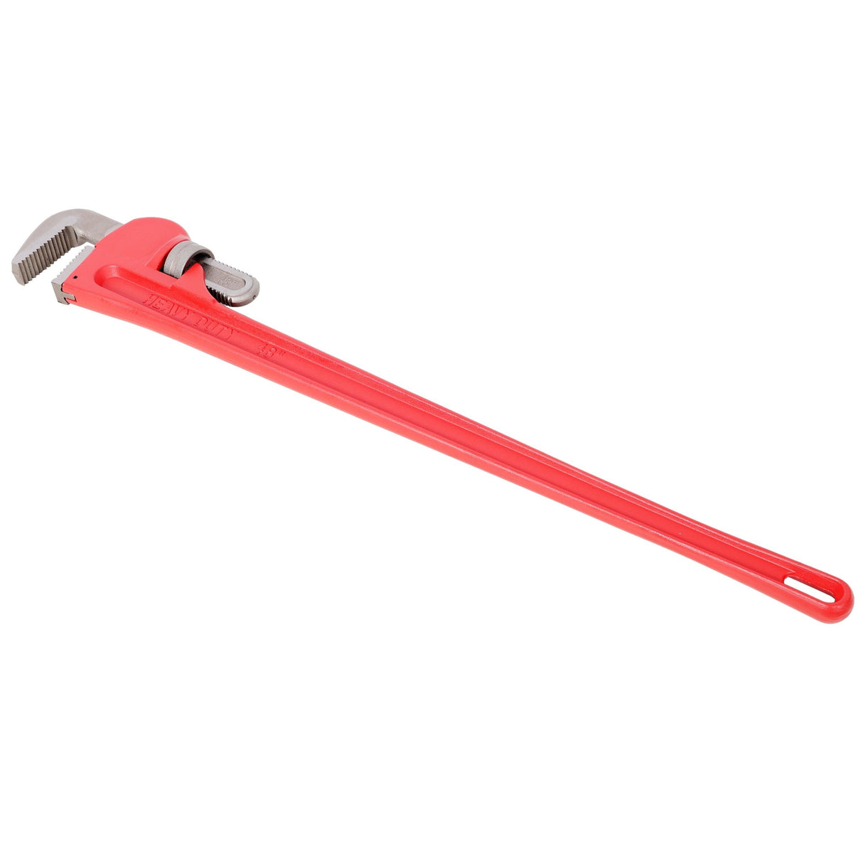 48 - inch Heavy - Duty Adjustable Straight Pipe Wrench Reliable & Durable Cast Steel - Fab Heavy Parts