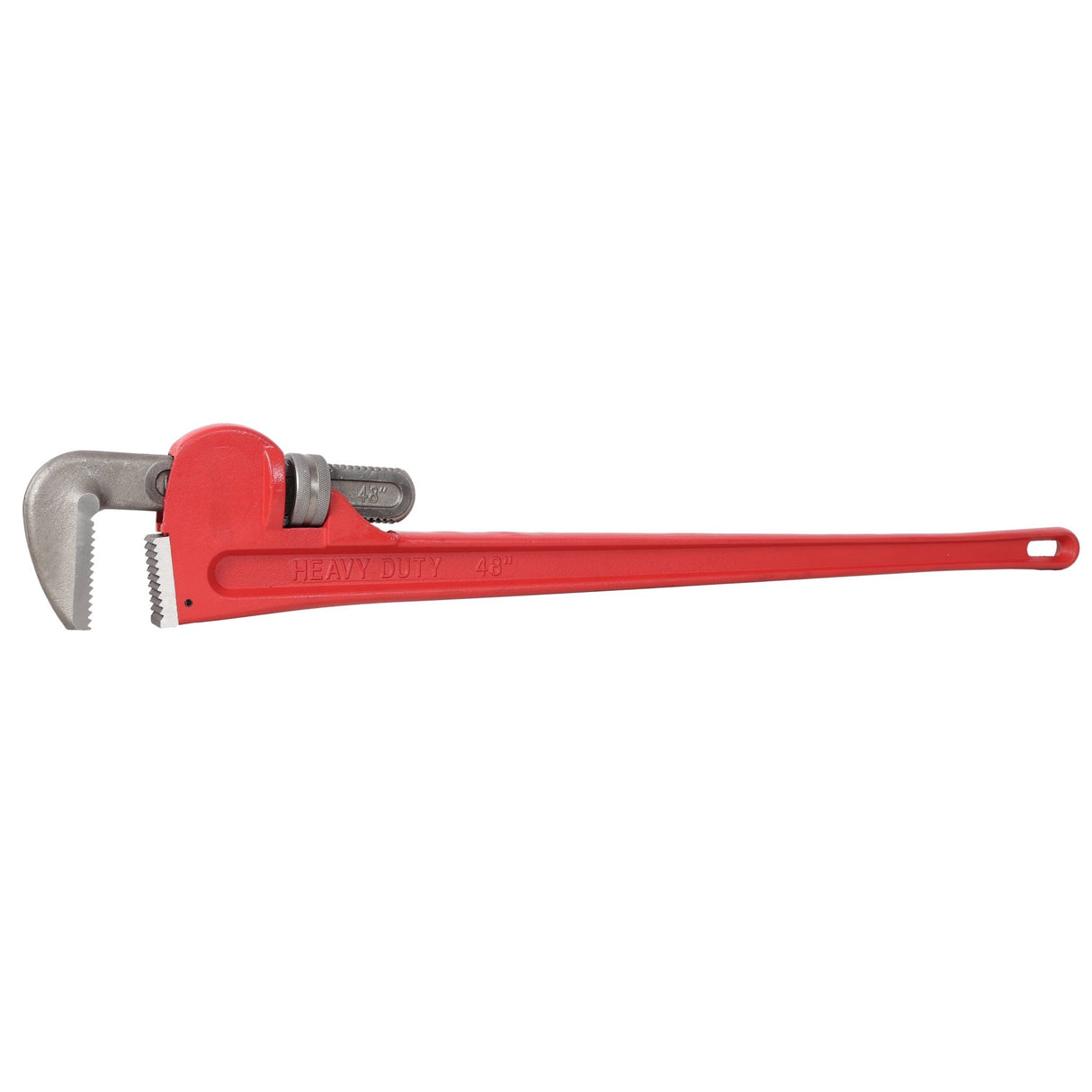 48 - inch Heavy - Duty Adjustable Straight Pipe Wrench Reliable & Durable Cast Steel - Fab Heavy Parts