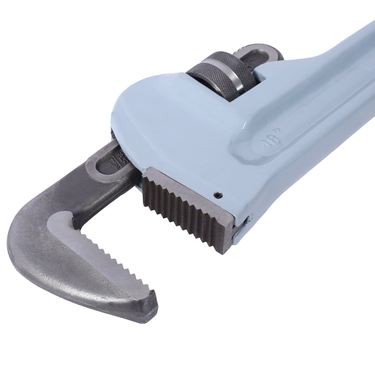 48 inch Pipe Wrench Aluminum Straight Pipe Wrench Heavy Duty 48 - Inch Plumbers Wrench - Fab Heavy Parts