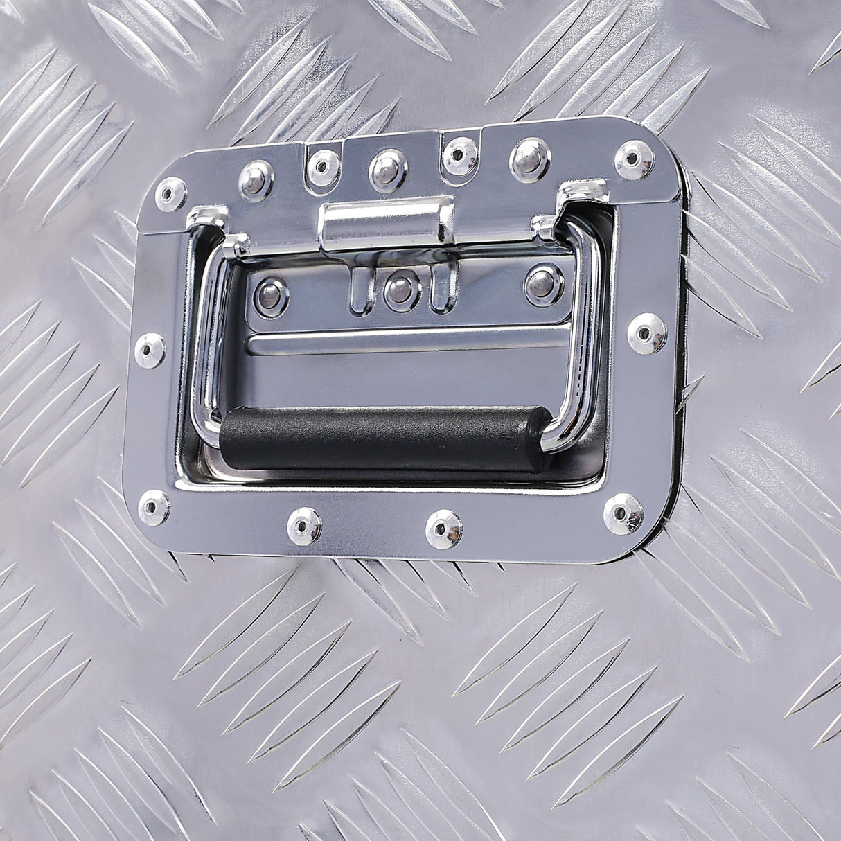 48 Inch Truck Tool Box Aluminum Tool Box Heavy Duty w/Lock Keys 48x15x15inch - Silver - Fab Heavy Parts