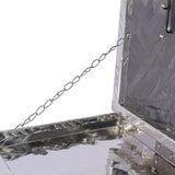 48 Inch Truck Tool Box Aluminum Tool Box Heavy Duty w/Lock Keys 48x15x15inch - Silver - Fab Heavy Parts