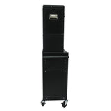 6-Drawer Tool Storage Cabinet High Capacity Rolling Chest with Wheels and Drawers Black