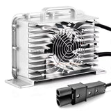 48V 15A Golf Cart Battery Charger 2 Pin Plug MAC-SCR48-17-17 Fits for Yamaha G19-G22 Golf Cart