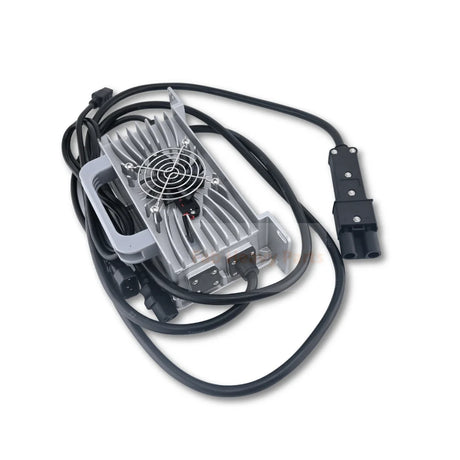 48V 15A Golf Cart Battery Charger 2 Pin Plug MAC-SCR48-17-17 Fits for Yamaha G19-G22 Golf Cart