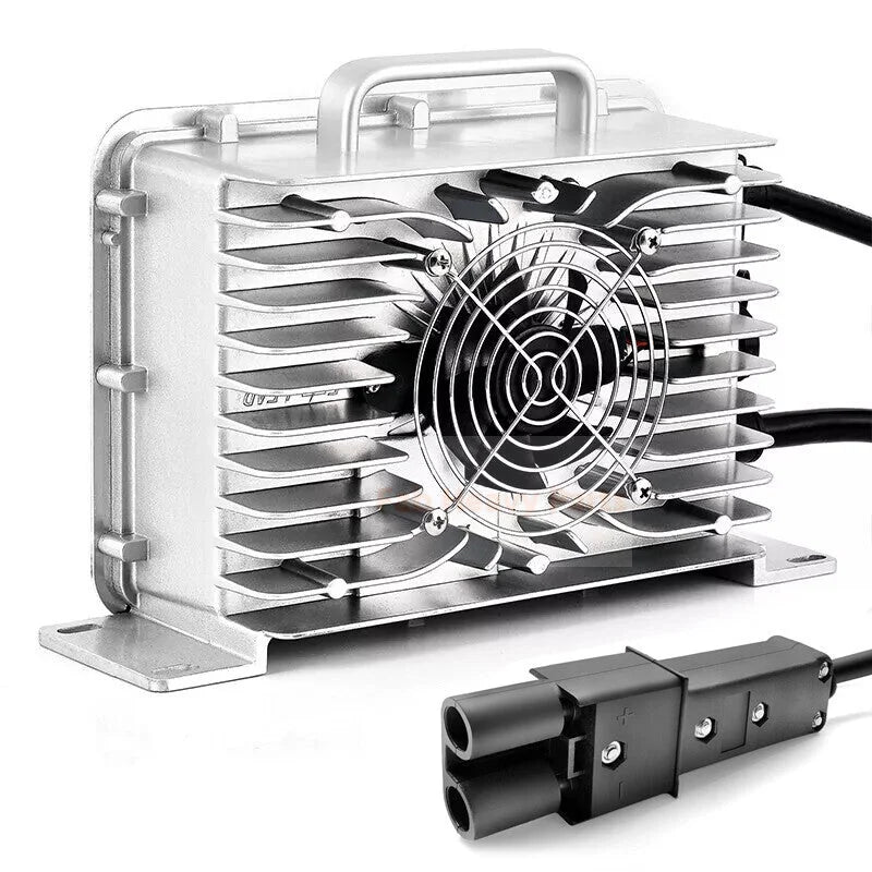 48V 15A Golf Cart Battery Charger 2 Pin Plug MAC - SCR48 - 17 - 17 Fits for Yamaha G19 - G22 Golf Cart - Fab Heavy Parts