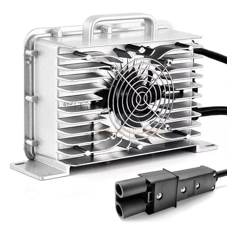 48V 15A Golf Cart Battery Charger 2 Pin Plug MAC - SCR48 - 17 - 17 Fits for Yamaha G19 - G22 Golf Cart - Fab Heavy Parts