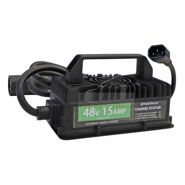 48V 15A Golf Cart Battery Charger Fits for Club Car DS Precedent Tempo Onward - Fab Heavy Parts