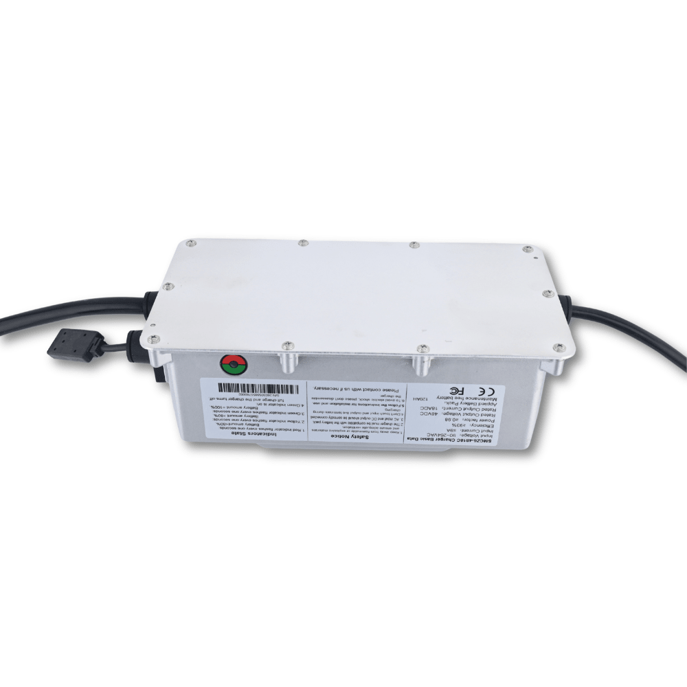 48V 18A Golf Cart Battery Charger with 3 - Pin Round Plug for Lead - Acid Batteries Fits for Club Car - Fab Heavy Parts