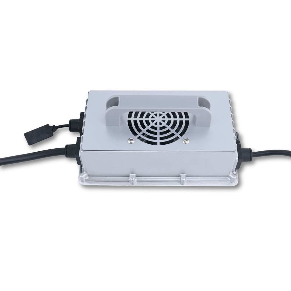 48V 18A Golf Cart Battery Charger with 3 - Pin Round Plug for Lead - Acid Batteries Fits for Club Car - Fab Heavy Parts