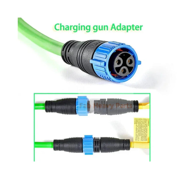 48V 22A Lithium Battery Charger w/ Convertible Plug Fits for EZGO Club Car Golf Cart