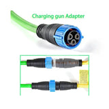 48V 22A Lithium Battery Charger w/ Convertible Plug Fits for EZGO Club Car Golf Cart - Fab Heavy Parts