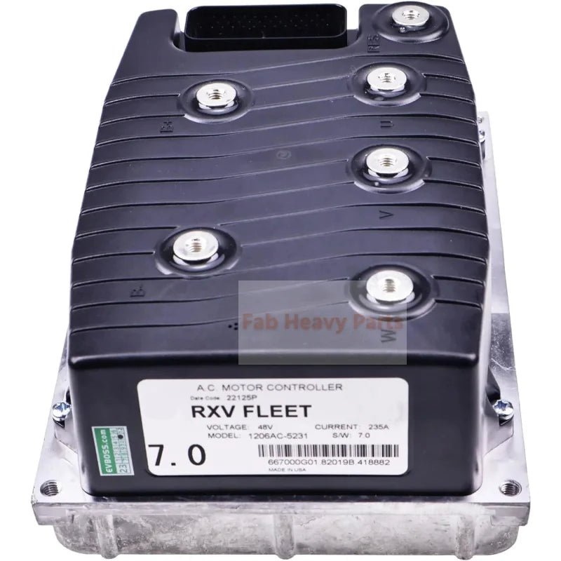 48V 235A AC Motor Controller 1206AC5201 1206AC - 5201 618374 Fits for EZGO 5 RXV Fleet FLT ELEC 2FIVE Golf Cart for Curtis Motor Controllers - Fab Heavy Parts