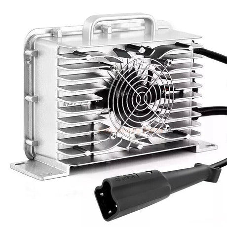 48V(58.4V) 15A Lithium Battery Charger 3 Pin Plug Fits for Yamaha Drive G29 Golf Cart - Fab Heavy Parts