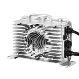 48V(58.4V) 25A LifePO4 Lithium Battery Charger Fits for Golf Cart Marine RV Motorhome - Fab Heavy Parts