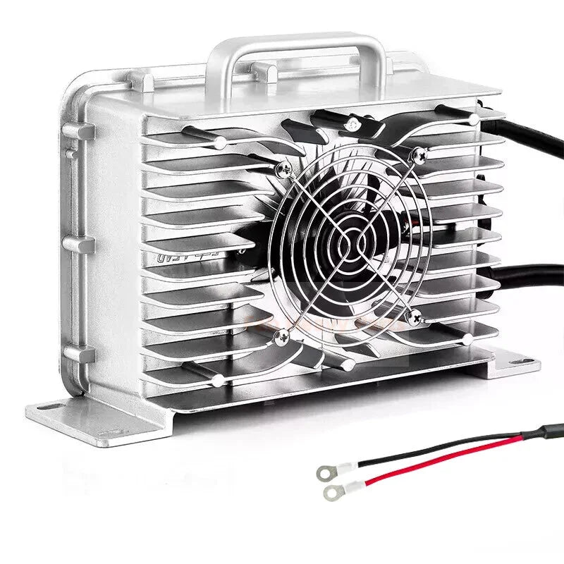 48V(58.4V) 25A LifePO4 Lithium Battery Charger Fits for Golf Cart Marine RV Motorhome - Fab Heavy Parts