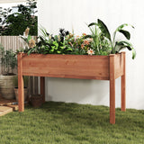 48x24x30 inch Raised Garden Bed with Legs Elevated Wooden Planter Box - Fab Heavy Parts