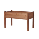 48x24x30 inch Raised Garden Bed with Legs Elevated Wooden Planter Box - Fab Heavy Parts
