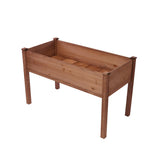 48x24x30 inch Raised Garden Bed with Legs Elevated Wooden Planter Box - Fab Heavy Parts