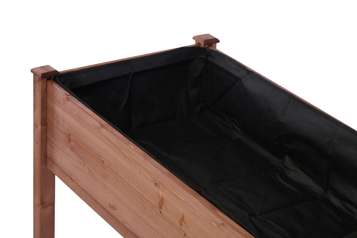 48x24x30 inch Raised Garden Bed with Legs Elevated Wooden Planter Box - Fab Heavy Parts