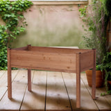 48x24x30 inch Raised Garden Bed with Legs Elevated Wooden Planter Box - Fab Heavy Parts